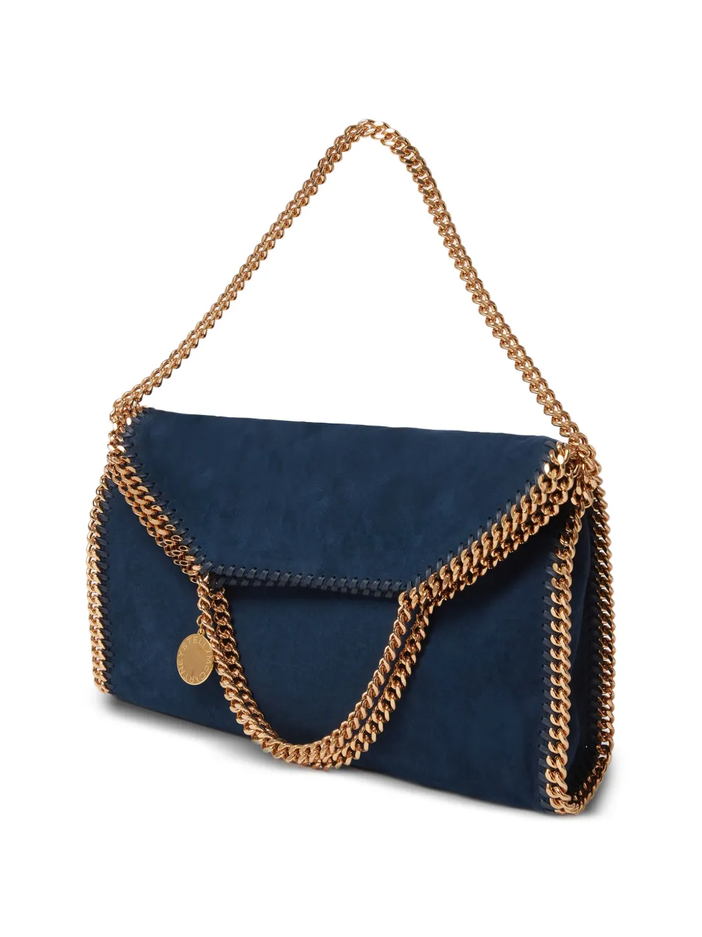 Stella McCartney Falabella shopper met ketting Blauw
