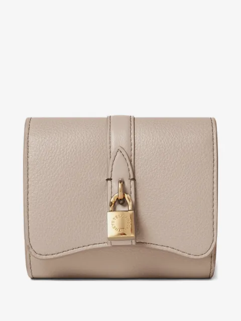 Stella McCartney portefeuille grainé à détail de cadenas