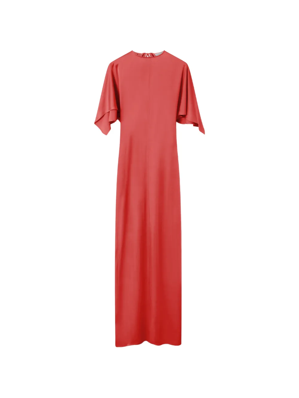 Stella McCartney cape-sleeve open-back maxi dress - Rot