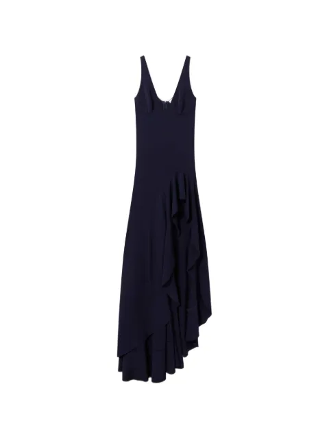 Stella McCartney vestido asimétrico con diseño de volantes