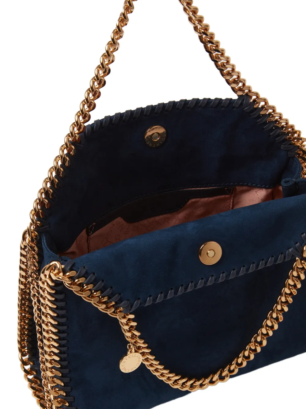 Stella McCartney Falabella shopper met ketting Blauw