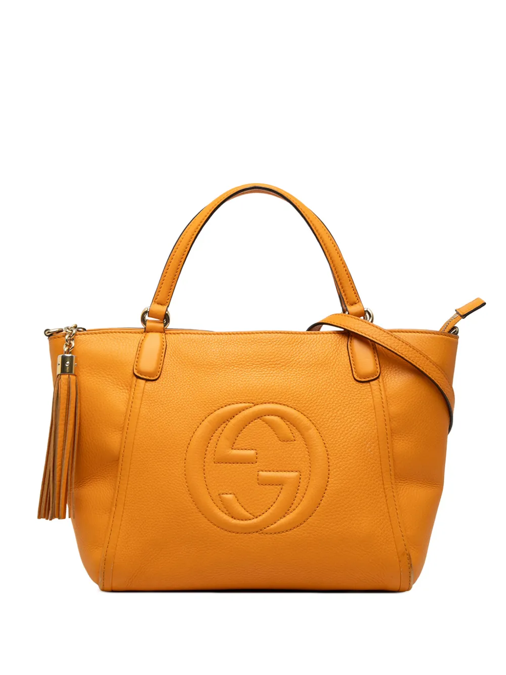 Gucci Pre-Owned 2000-2015 Small Calfskin Soho Cellarius satchel - Gelb