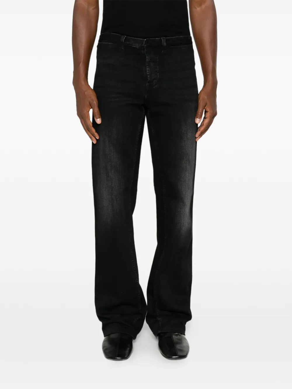 Gucci Jeans met Web-detail Zwart