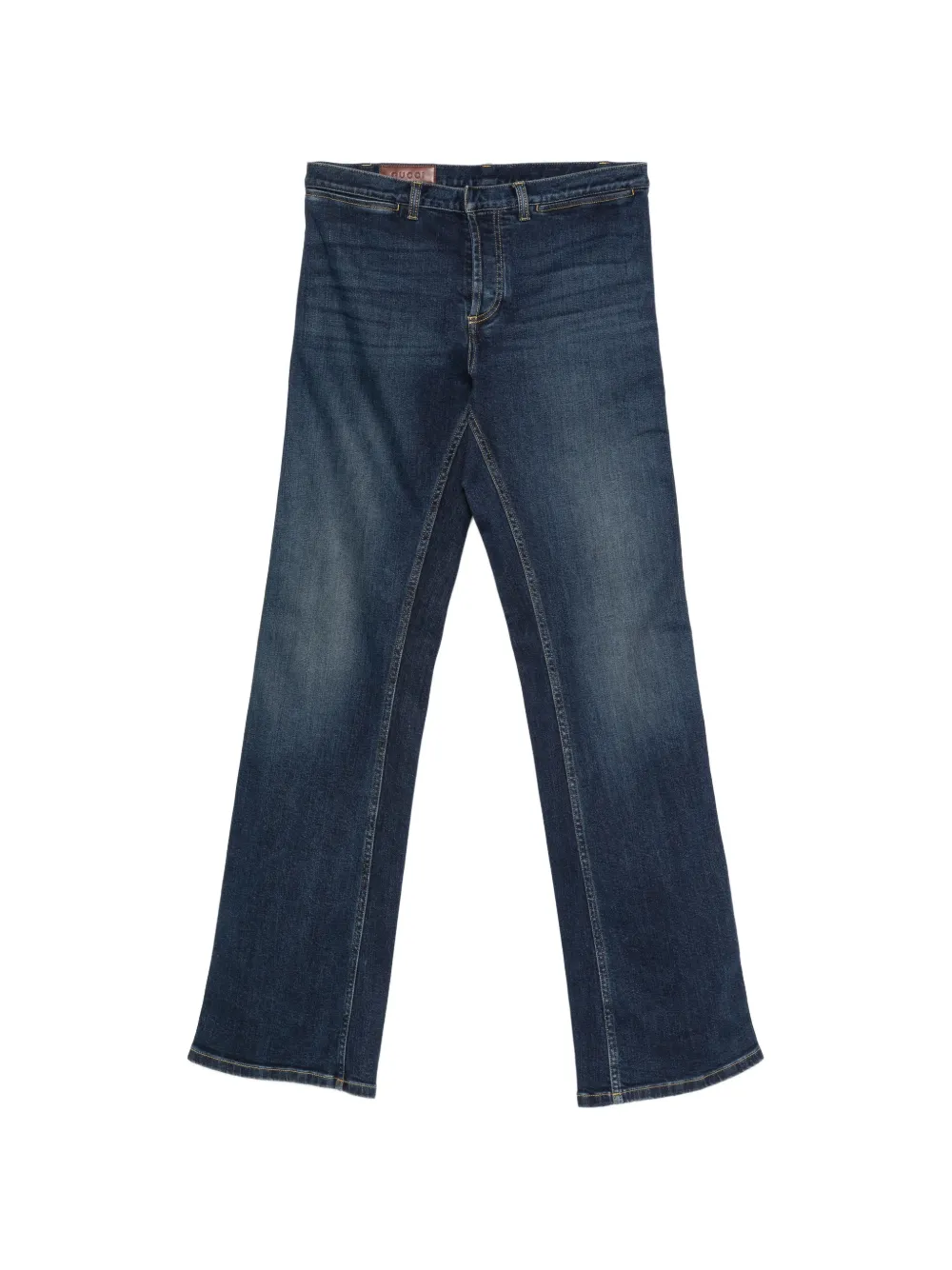 Gucci Web-stripe jeans - Blau