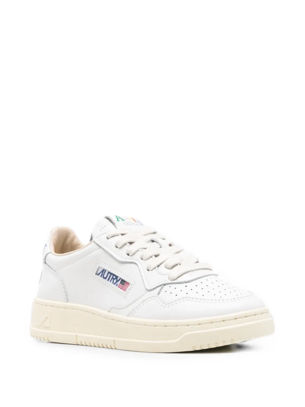 Autry Medalist leather sneakers Wit