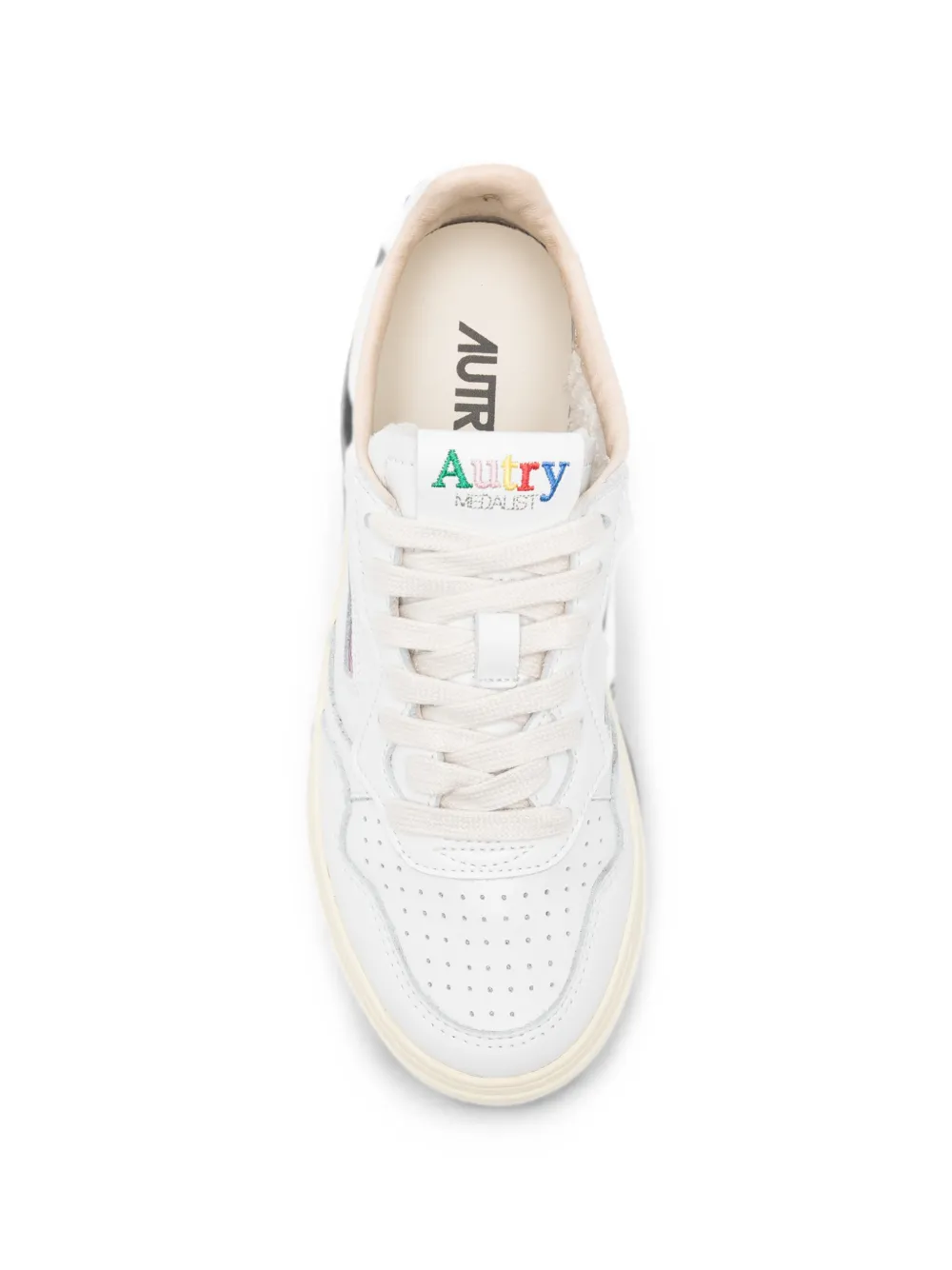 Autry Medalist leather sneakers Wit