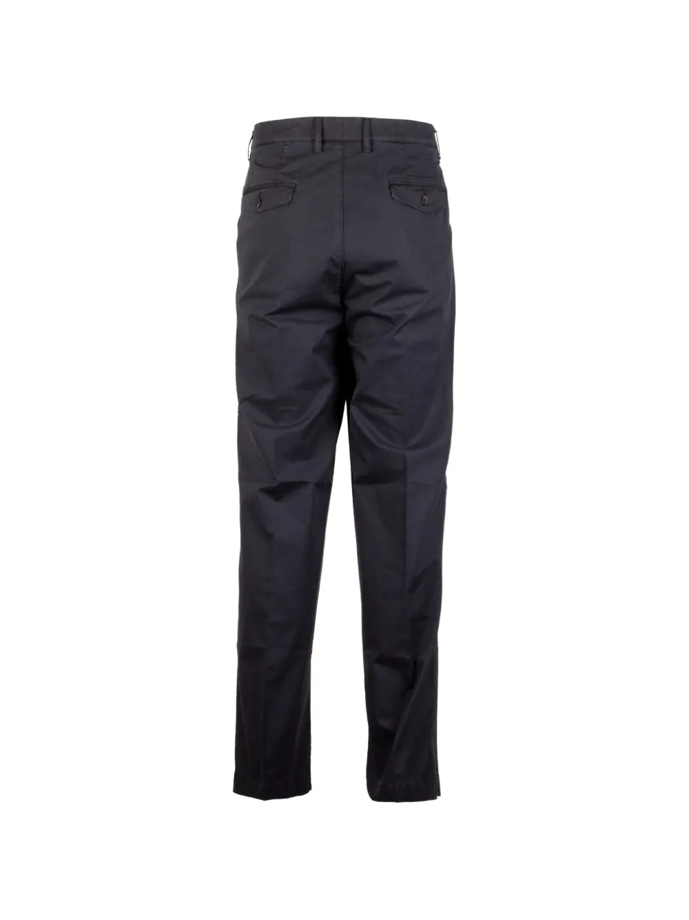 Peserico Straight plooibroek Blauw