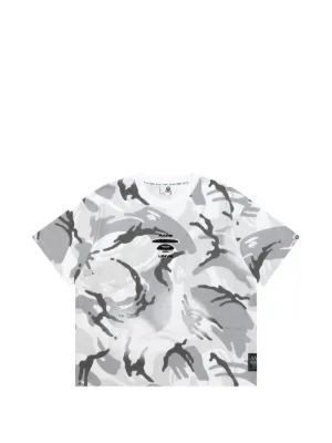 AAPE BY *A BATHING APE® カモフラージュ Tシャツ | ホワイト
