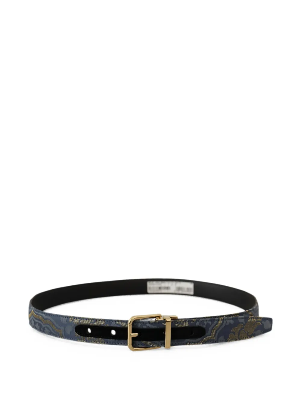 Dolce & Gabbana Cintura con fibbia logo - Blu
