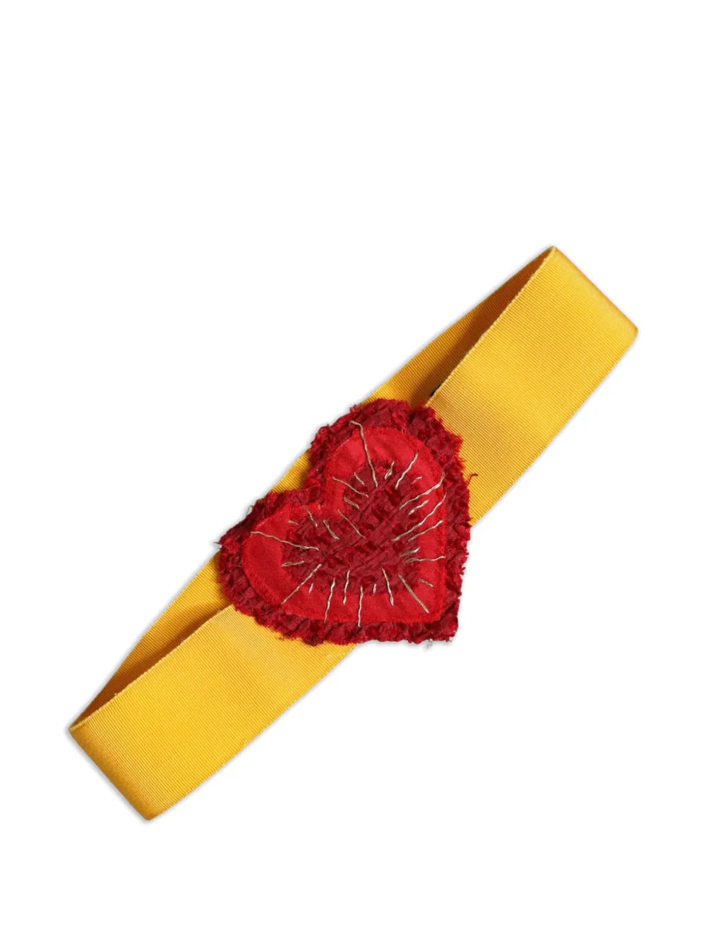 Dolce & Gabbana Cintura con applicazione - Giallo