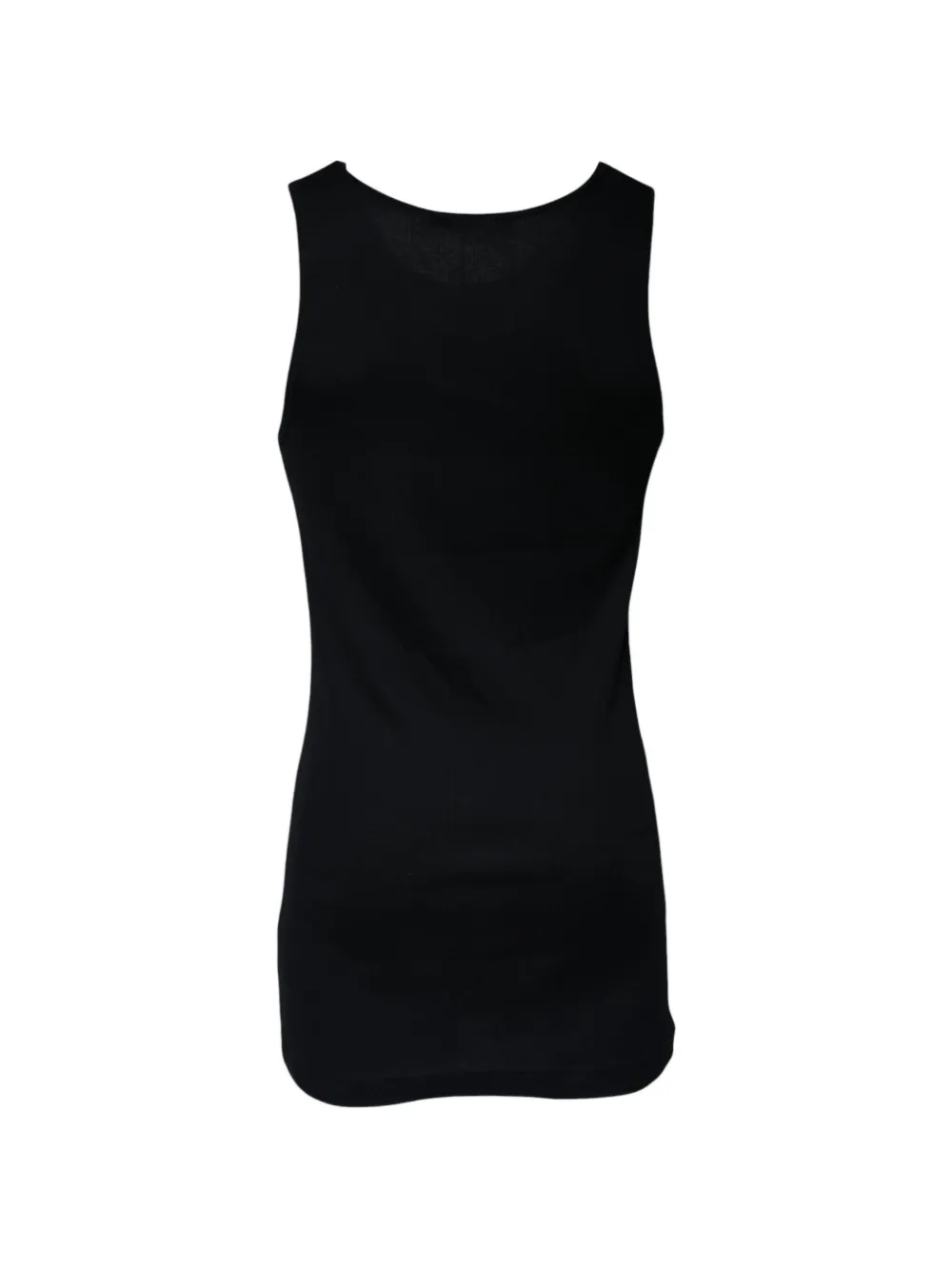 Dolce & Gabbana Geribbelde tanktop Zwart