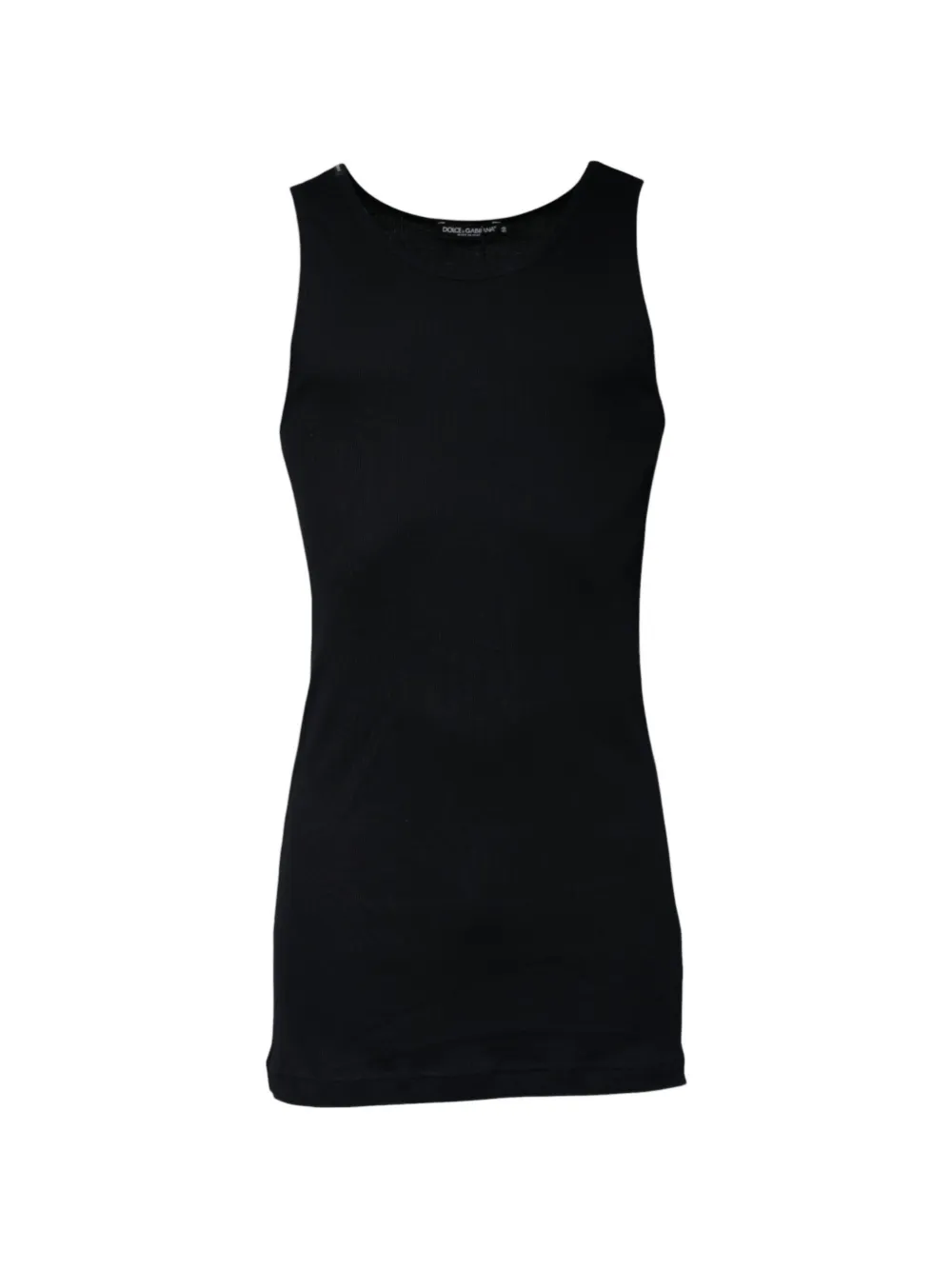 Dolce & Gabbana Canotta a coste - Nero