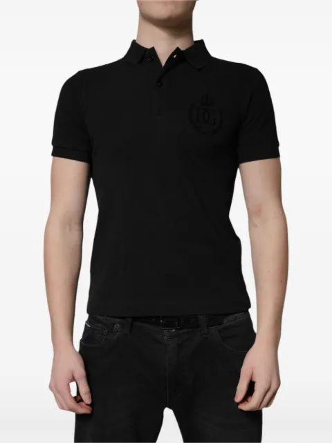 Dolce & Gabbana polo con logo DG