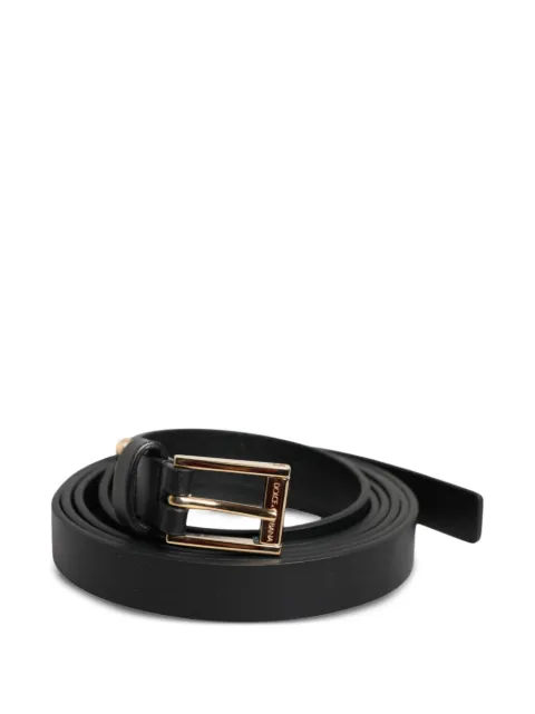 Dolce & Gabbana buckle-fastening leather belt