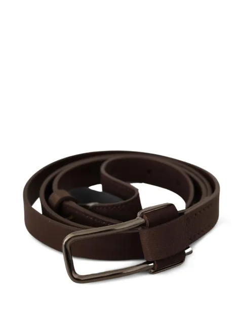 Costume National buckle-fastening leather belt