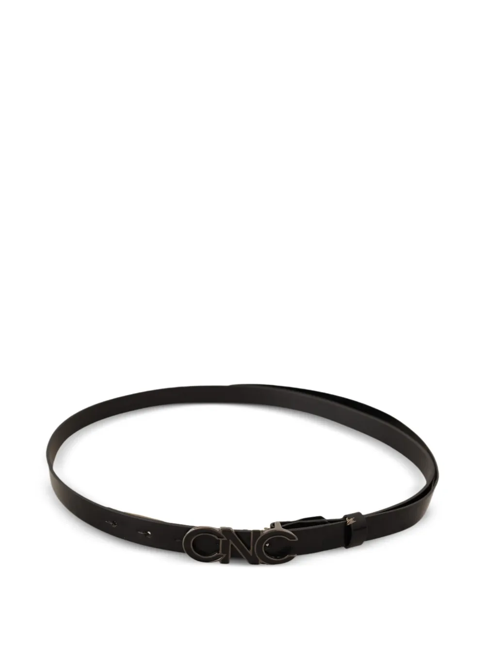 Costume National CNC logo-buckle belt - Nero