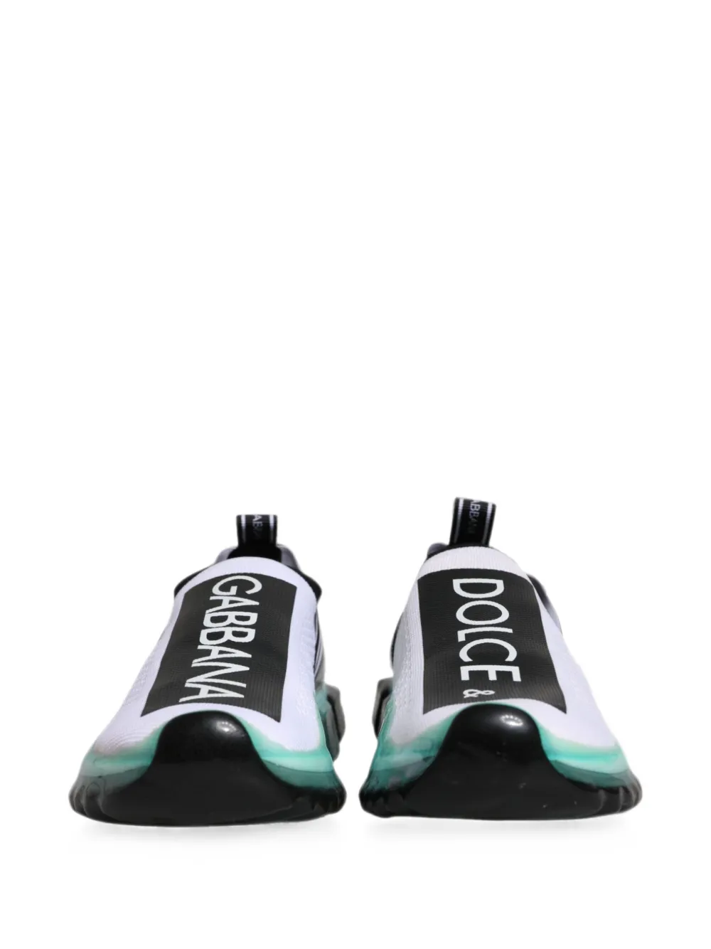 Dolce & Gabbana Sorrento sneakers met logoprint Wit