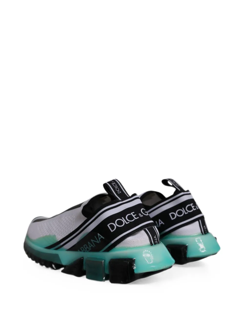 Dolce & Gabbana Sorrento sneakers met logoprint Wit