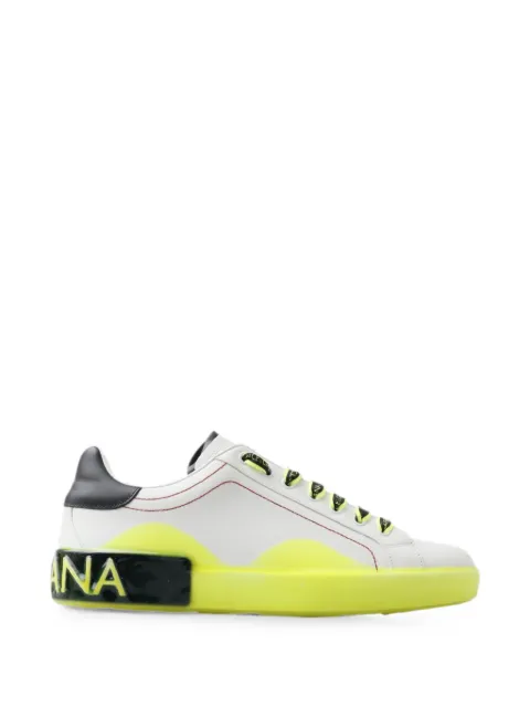 Dolce & Gabbana Portofino leather sneakers