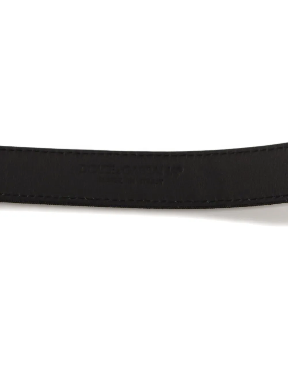 Dolce & Gabbana Riem met gesp Zwart