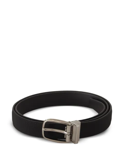 Dolce & Gabbana grosgrain buckle-fastening belt