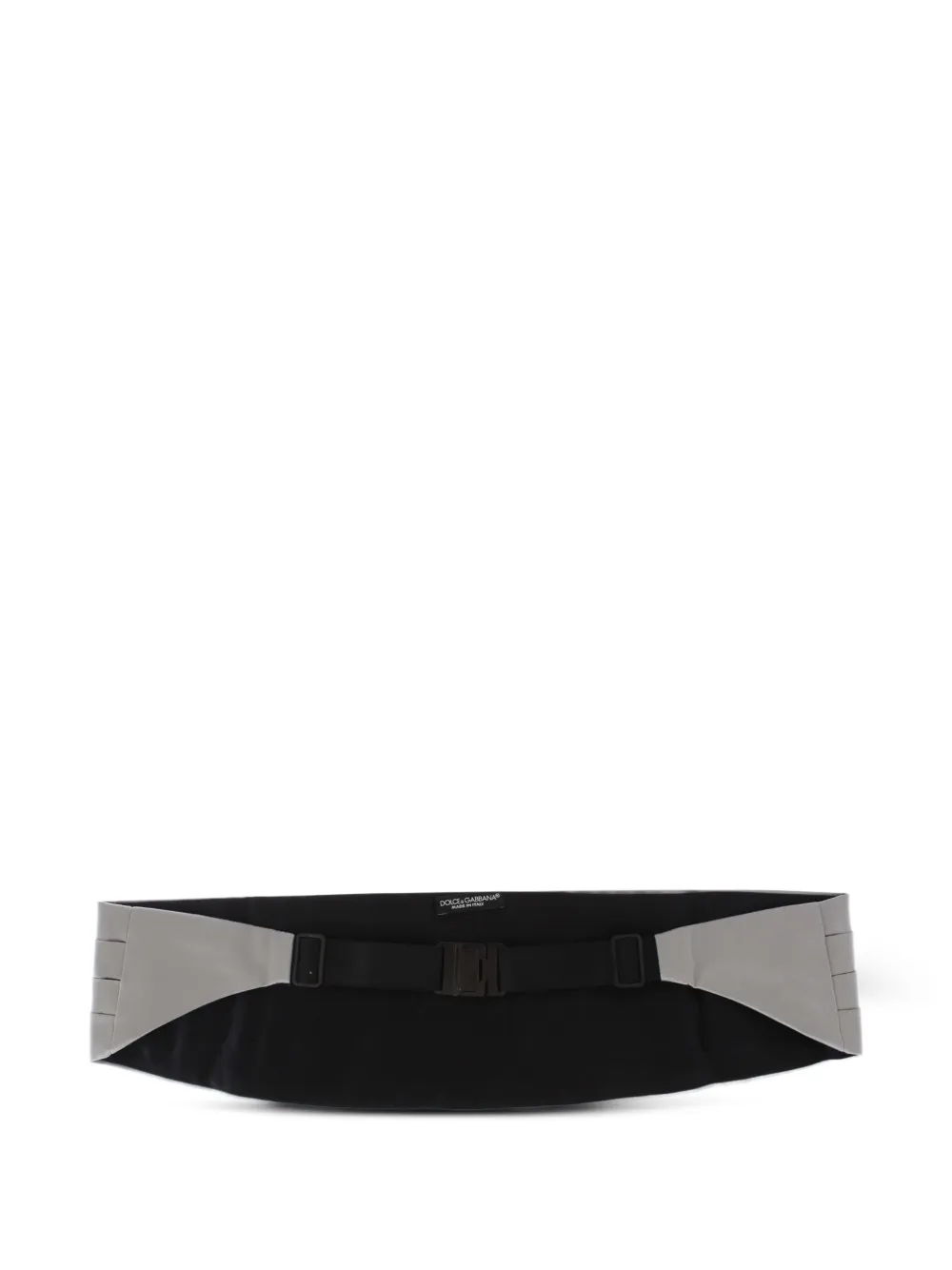 Dolce & Gabbana Geplooide cummerbund Grijs