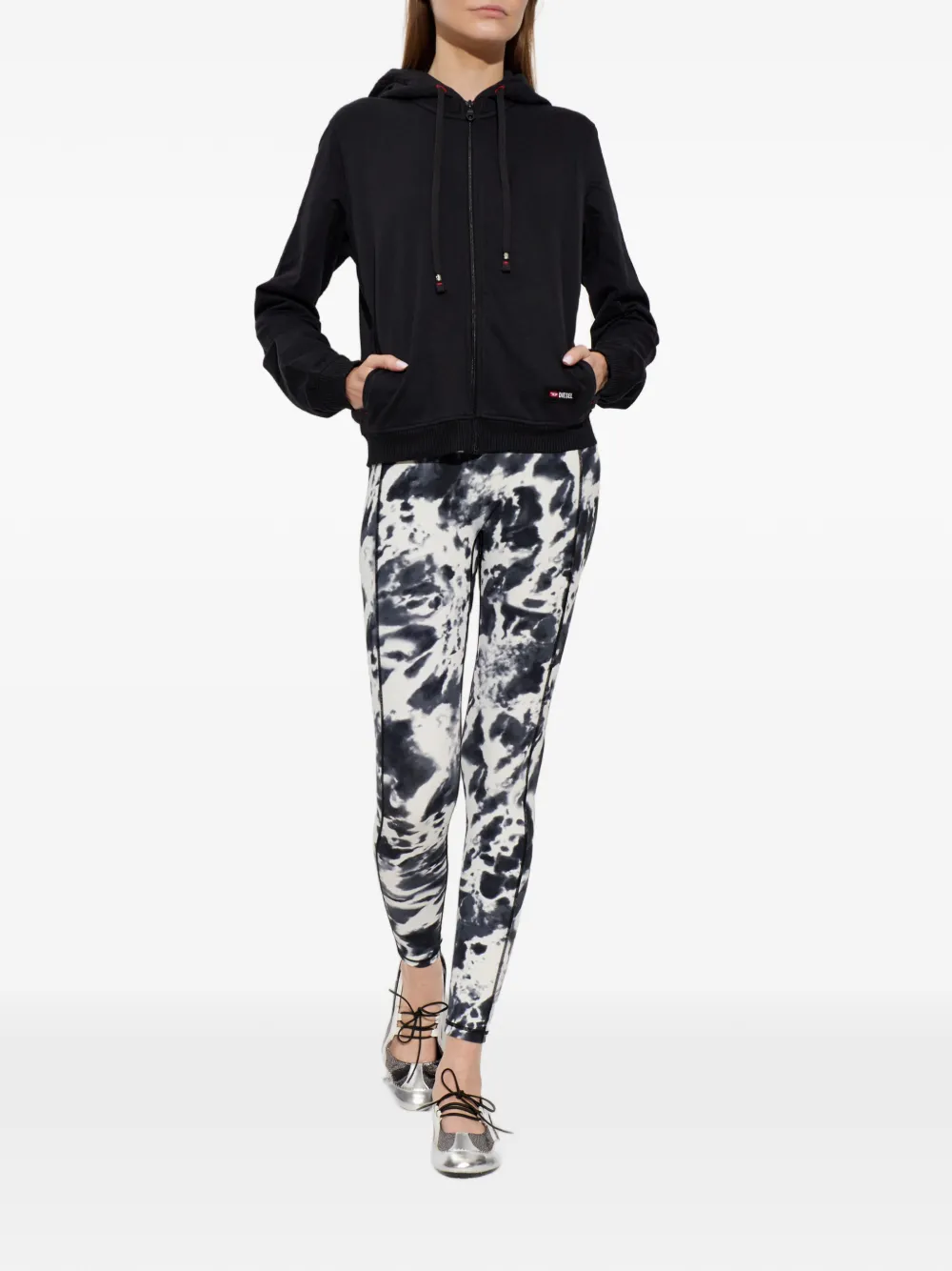  Diesel Sudadera Harriet D-core Con Capucha - Negro 
