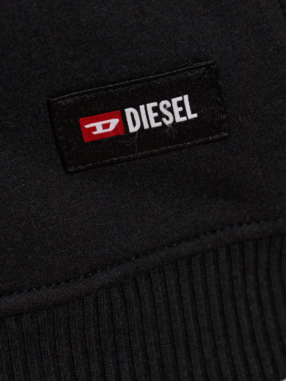 Diesel Harriet D-Core hoodie met rits Zwart