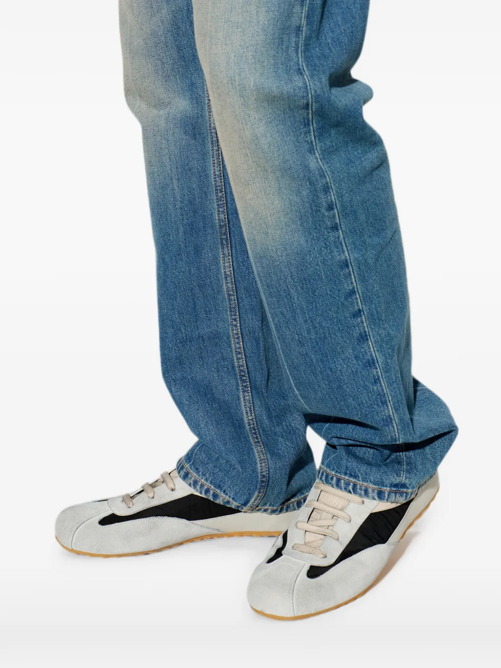 Alexander McQueen Boxe panelled sneakers Grijs