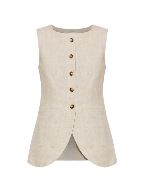Posse Emma button-front vest