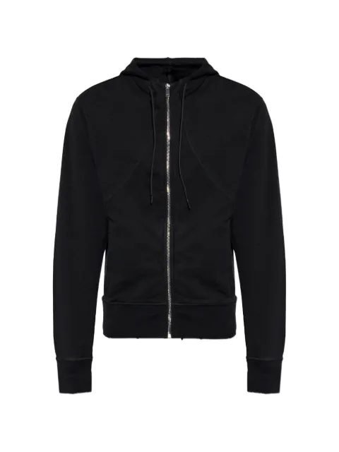 Alexander McQueen sudadera con capucha y cremallera