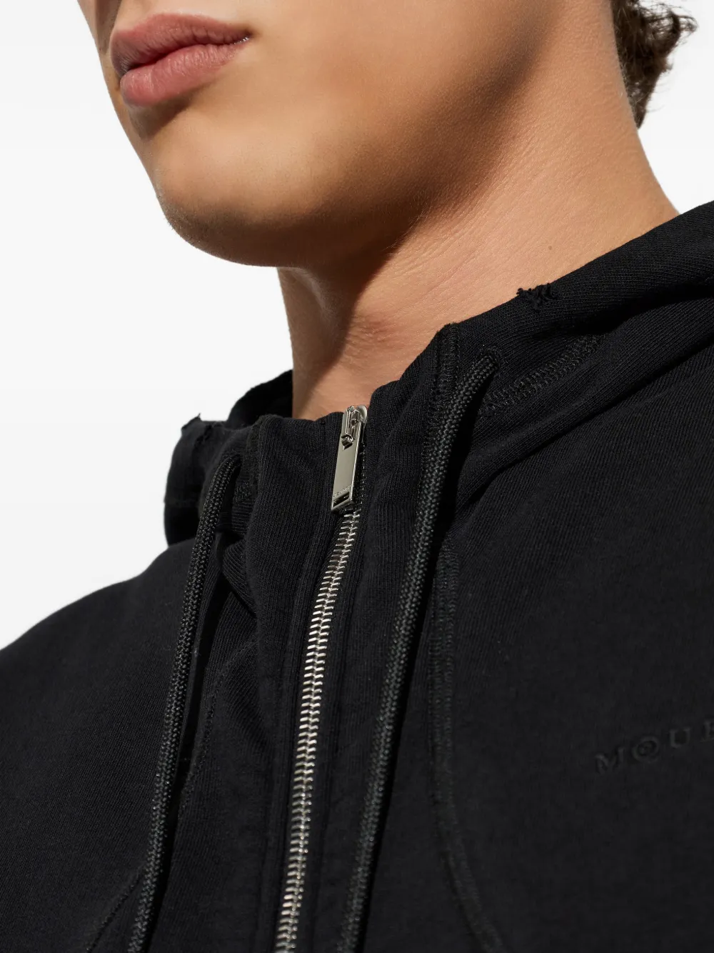 Alexander McQueen ジップアップ パーカー | ブラック | FARFETCH JP