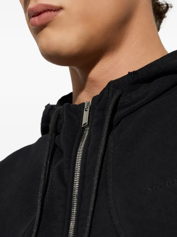 Alexander McQueen ジップアップ パーカー | ブラック | FARFETCH JP