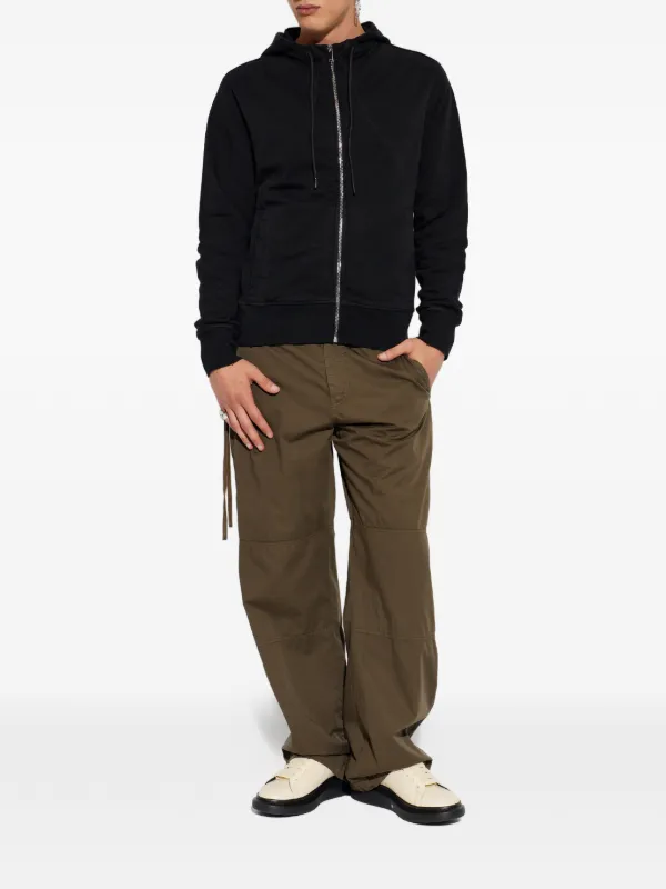 Alexander McQueen ジップアップ パーカー | ブラック | FARFETCH JP
