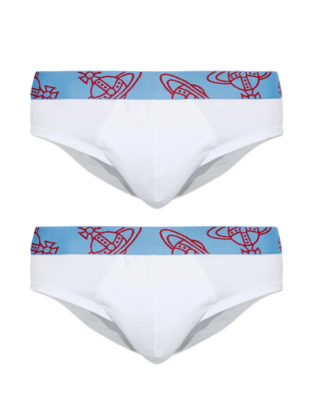 Vivienne Westwood Orb-logo briefs - Bianco