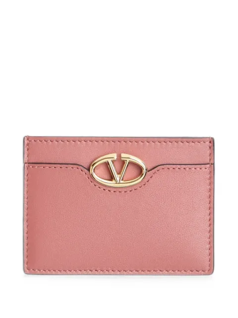 Valentino Garavani card holder the Bold Edition in calfskin