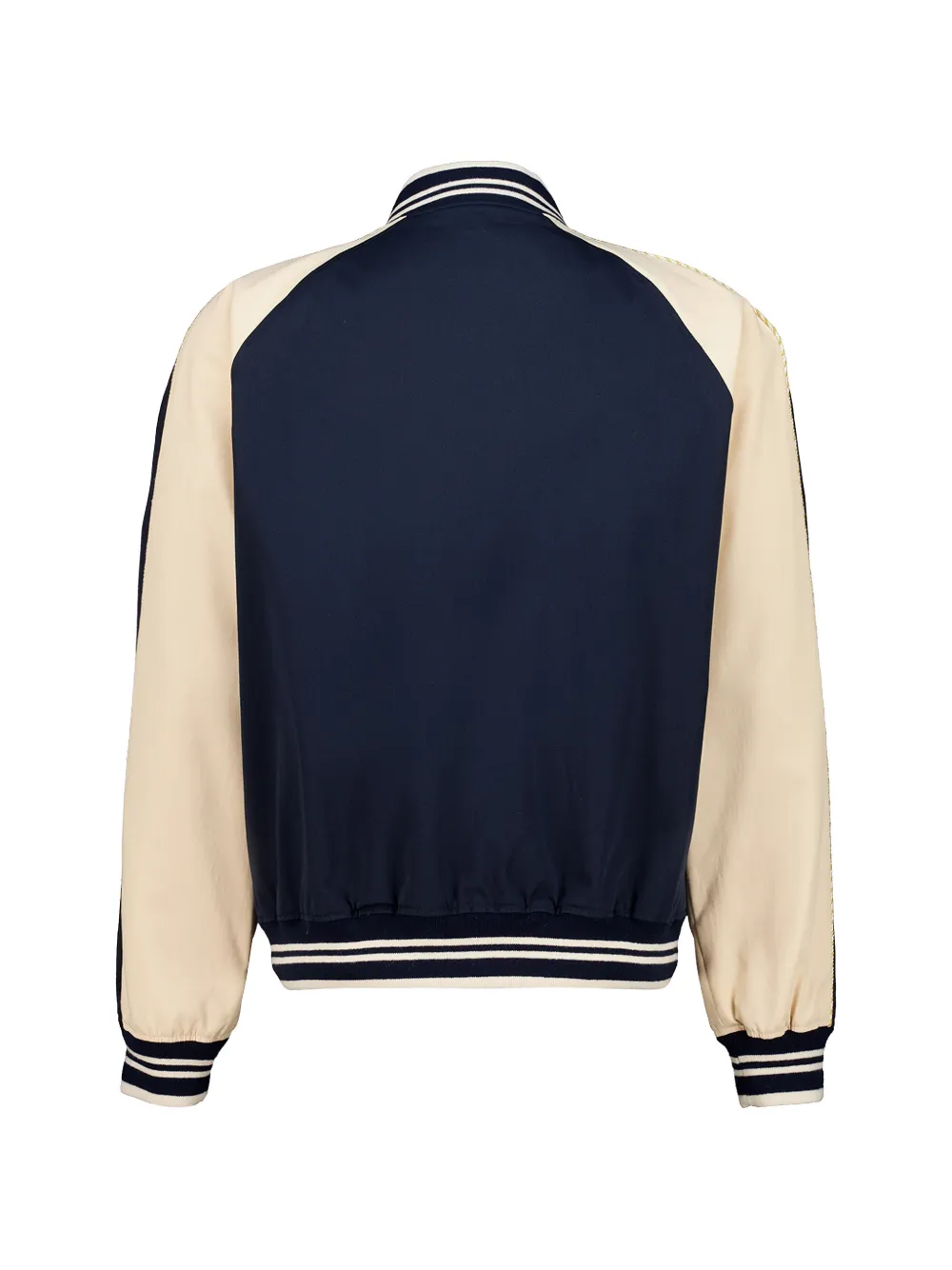 Valentino Garavani VLogo jack met contrasterende mouwen Blauw