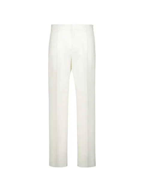 Ferragamo pleated straight-leg trousers