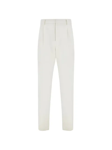 Ferragamo pleated straight-leg trousers