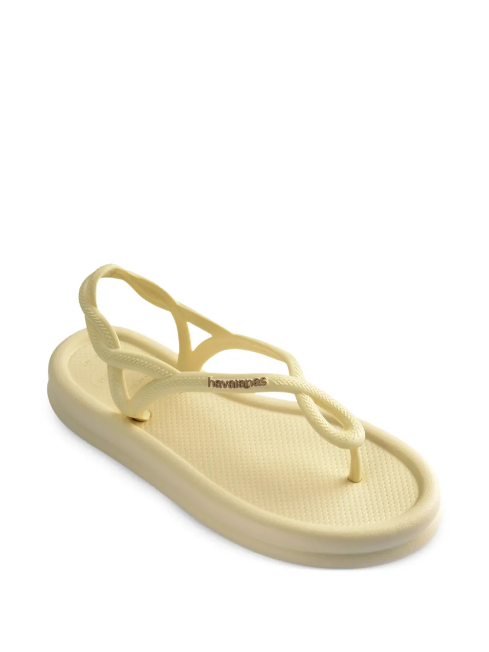 Havaianas Luna gewatteerde teenslippers Geel