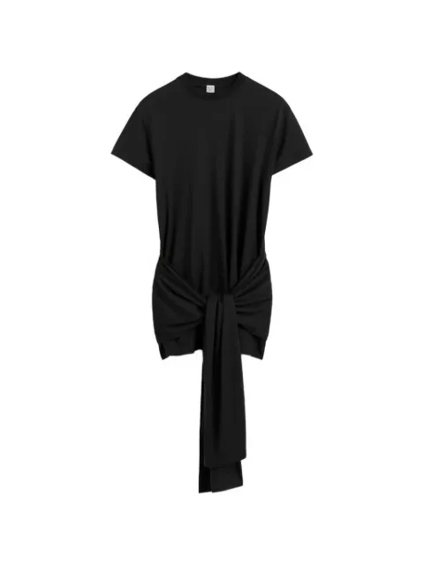 TOTEME tie-waist jersey top