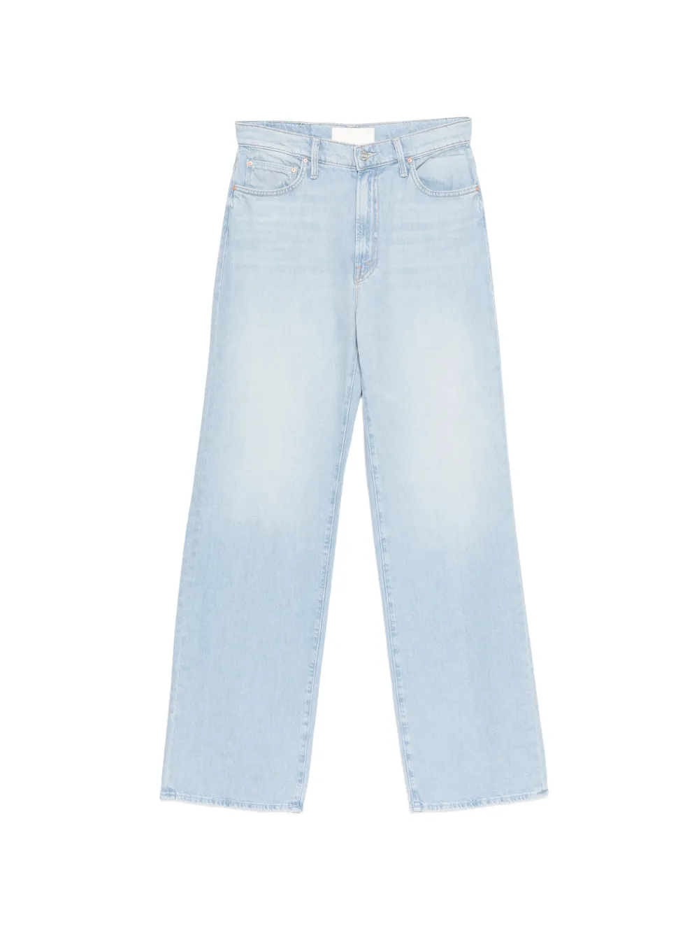 MOTHER faded-effect wide-leg jeans - Blu