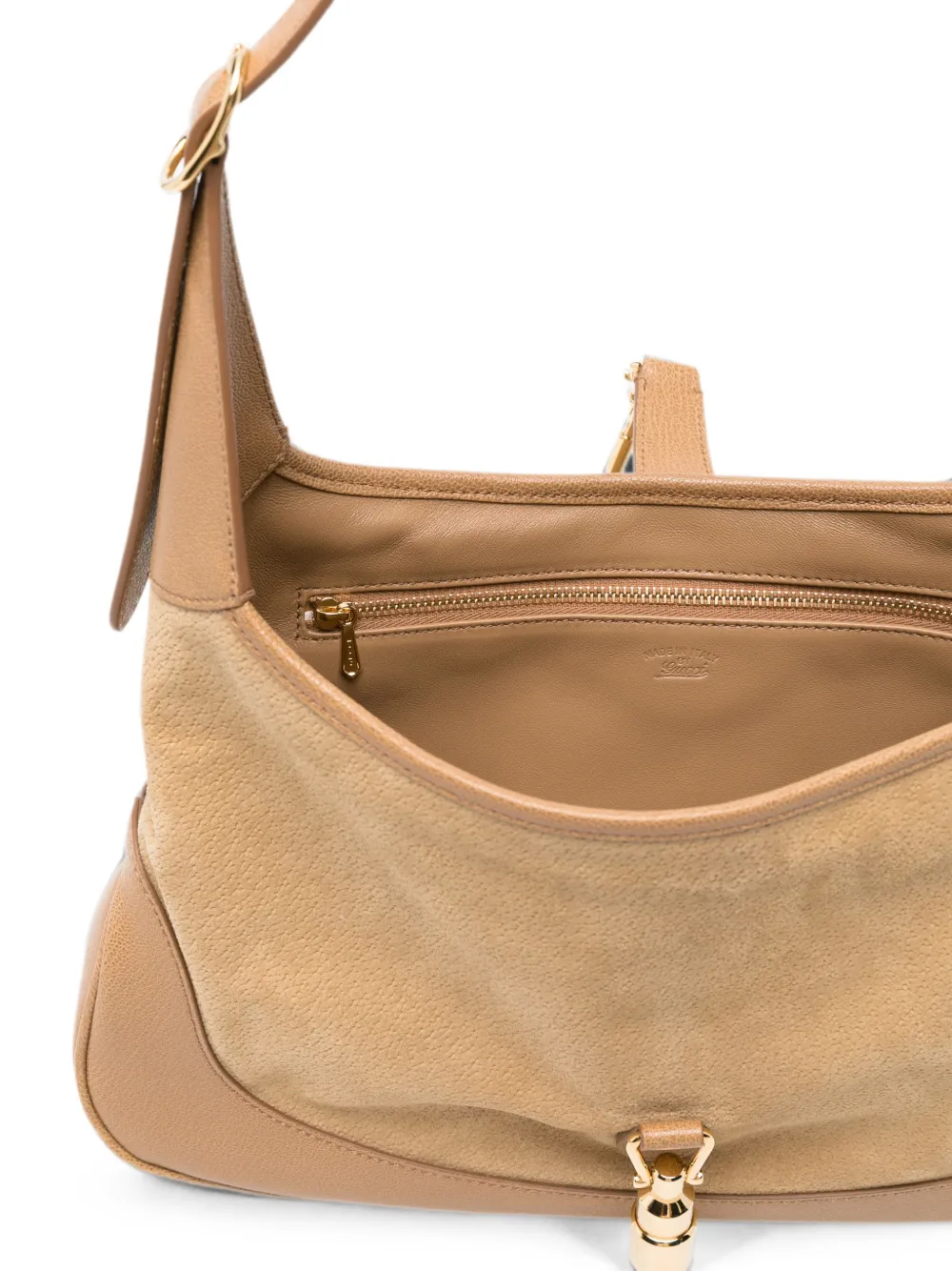 Gucci Medium Jackie 1961 schoudertas Beige