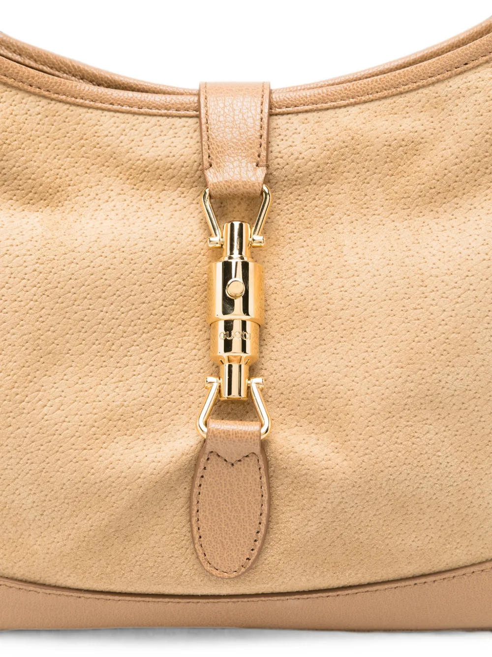 Gucci Medium Jackie 1961 schoudertas Beige