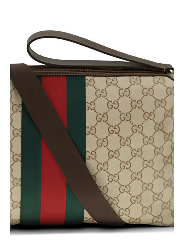 Gucci GGパターン ショルダーバッグ | ニュートラル | FARFETCH JP