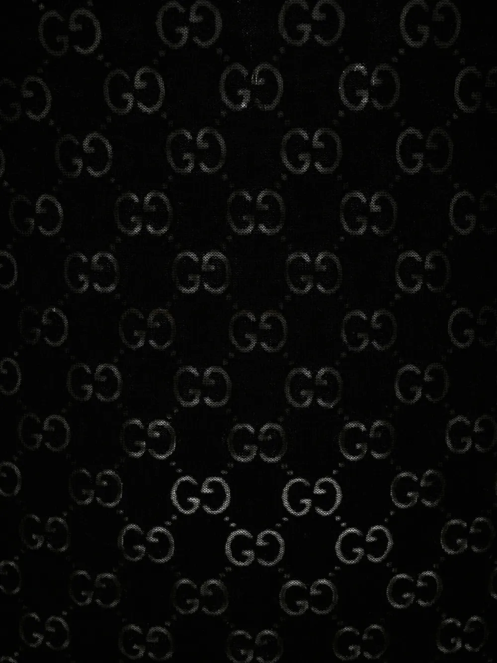Gucci GG devoré top Zwart