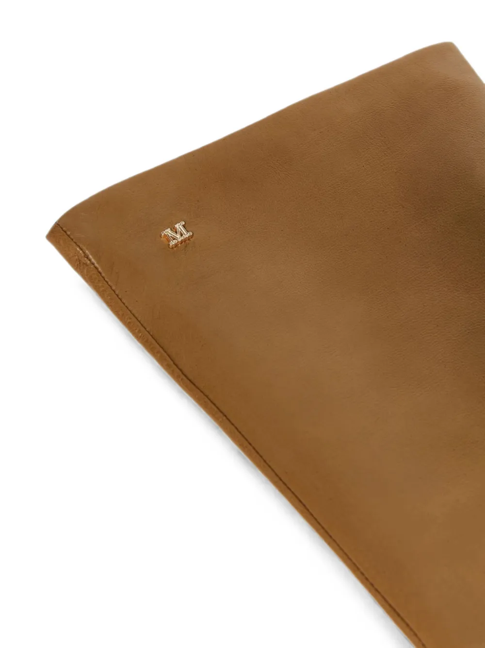 Max Mara Leren handschoenen Bruin