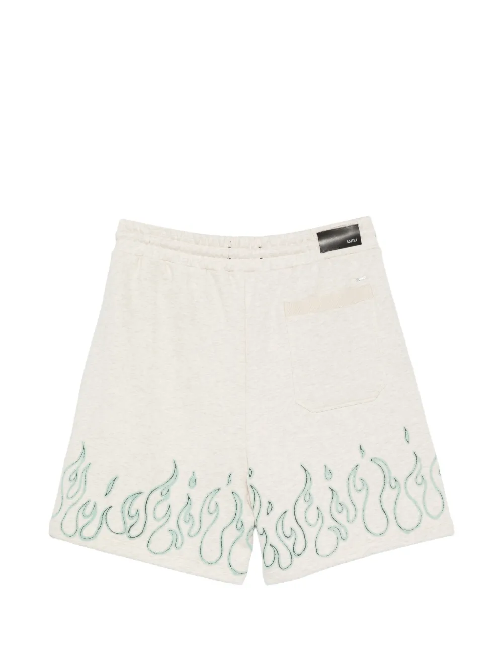 AMIRI Trainingsshorts met logoprint Beige