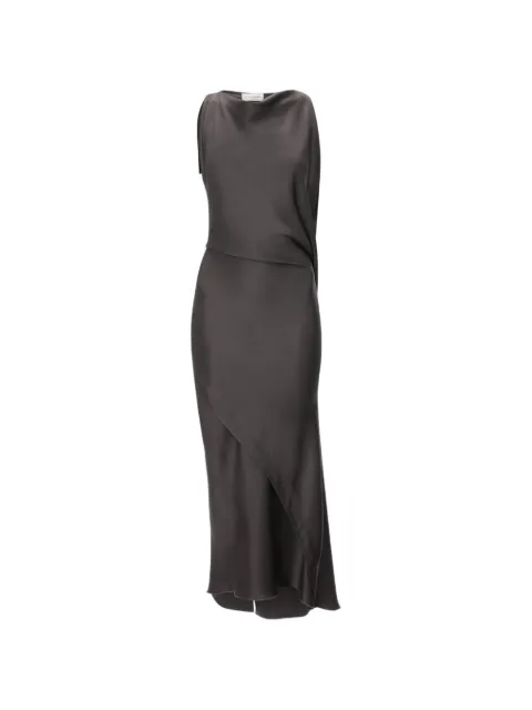 Victoria Beckham vestido midi Kyra asimétrico