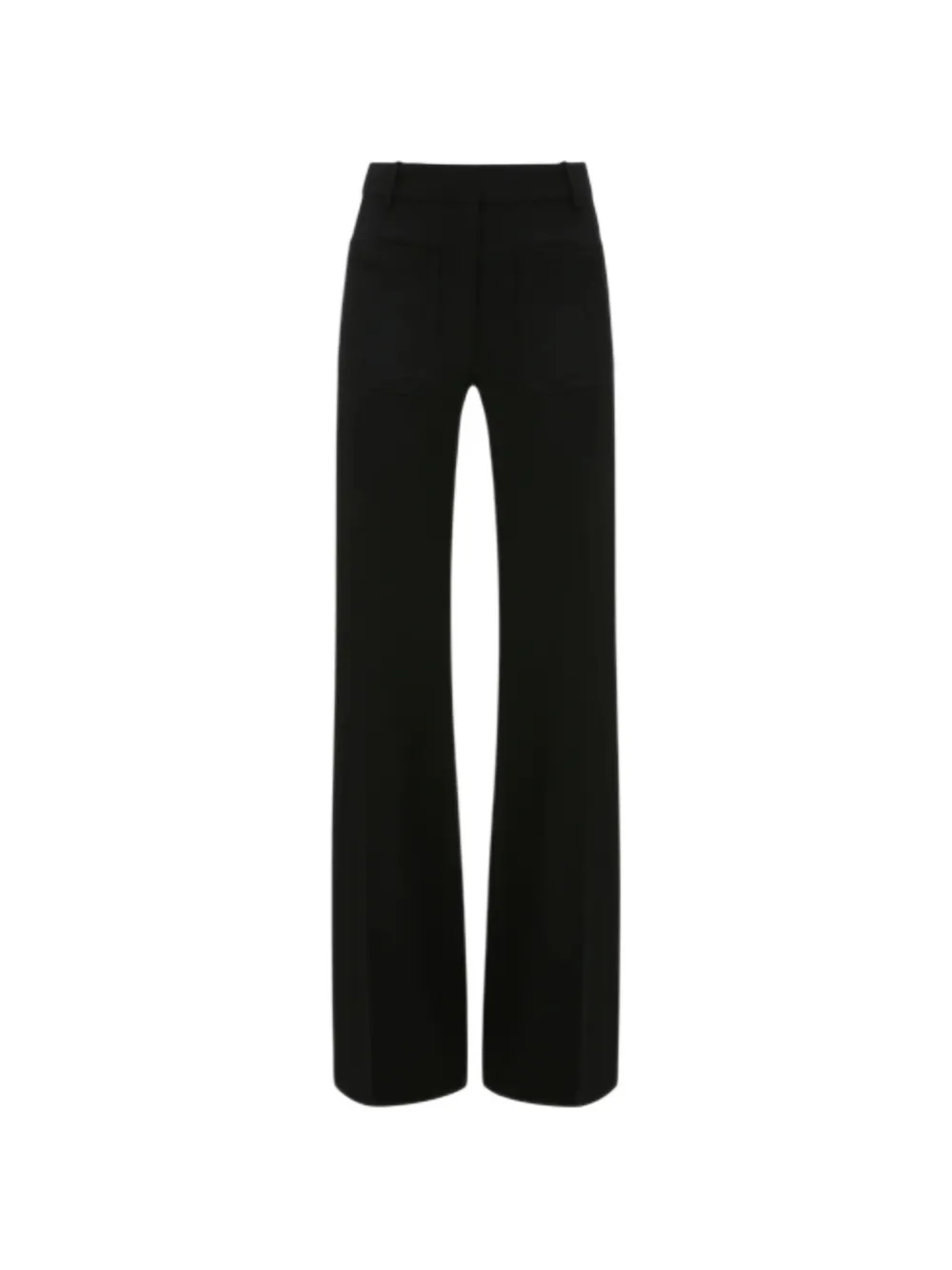 Victoria Beckham Alina patch-pocket trousers - Nero